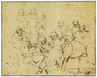 Rembrandt Jacob Is Shown Joseph's Blood-stained Coat