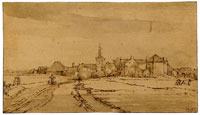 Rembrandt View of Diemen
