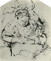 Attributed to Willem Drost Seated Woman