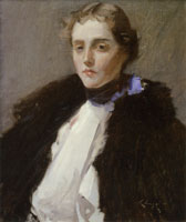 William Merritt Chase Portrait of Fra Dana