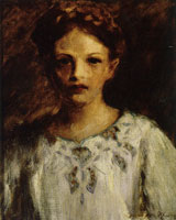 William Merritt Chase Portrait of Baroness Ida-Gro Dahlerup