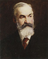 William Merritt Chase Portrait of L.F. Roos