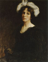 William Merritt Chase Portrait of Mrs. Vonnoh
