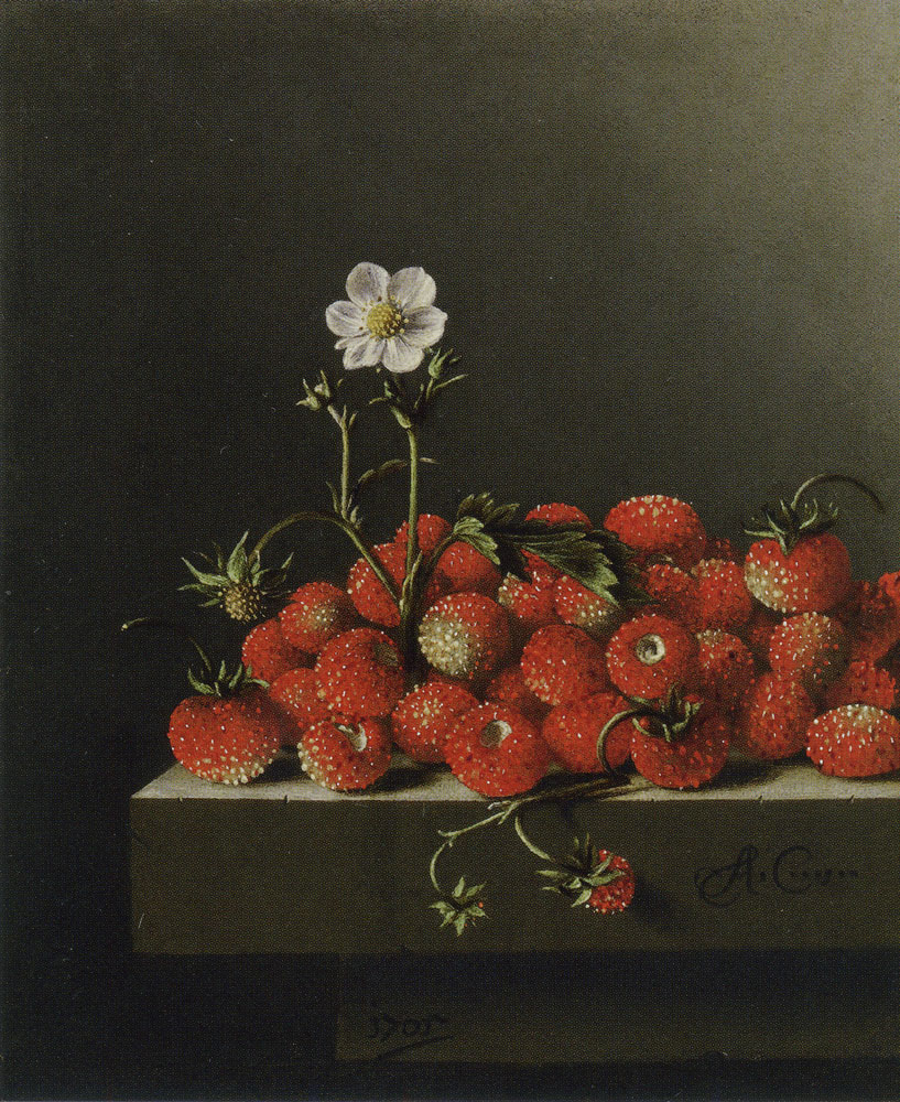 Adriaen Coorte - Still Life with Strawberries