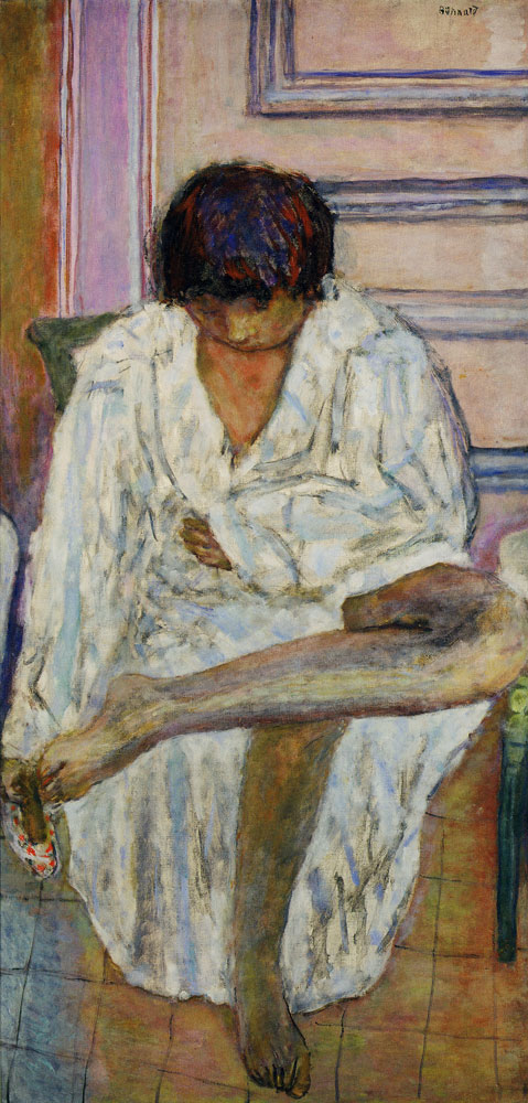 Pierre Bonnard - Woman at Her Toilette