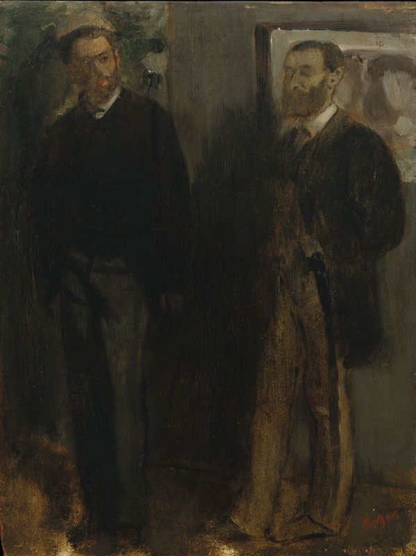 Edgar Degas - Two Men