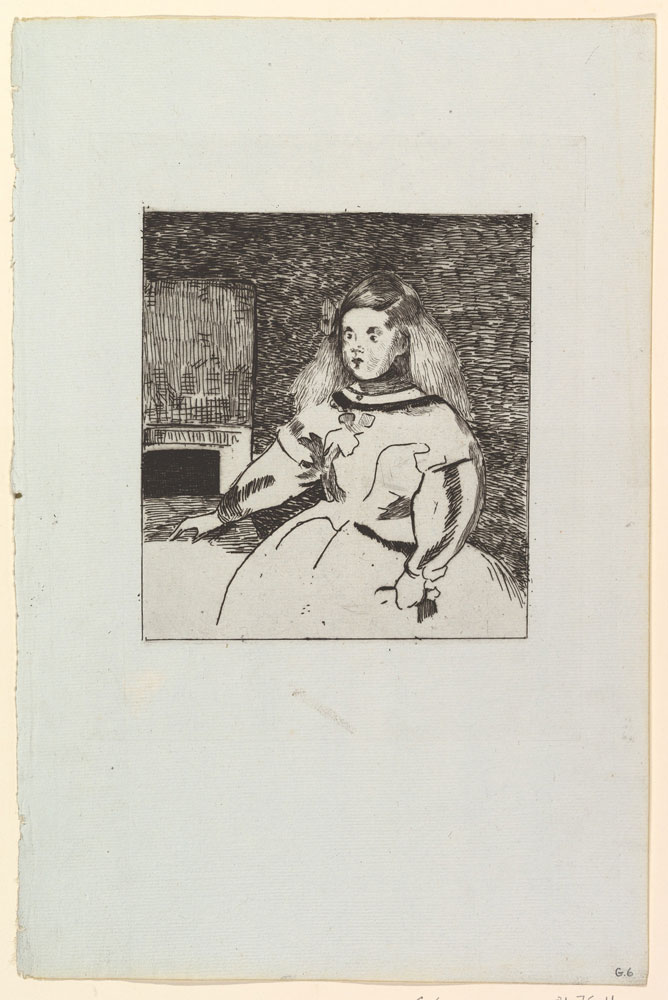 Édouard Manet after Diego Velazquez - The Infanta Marguerita