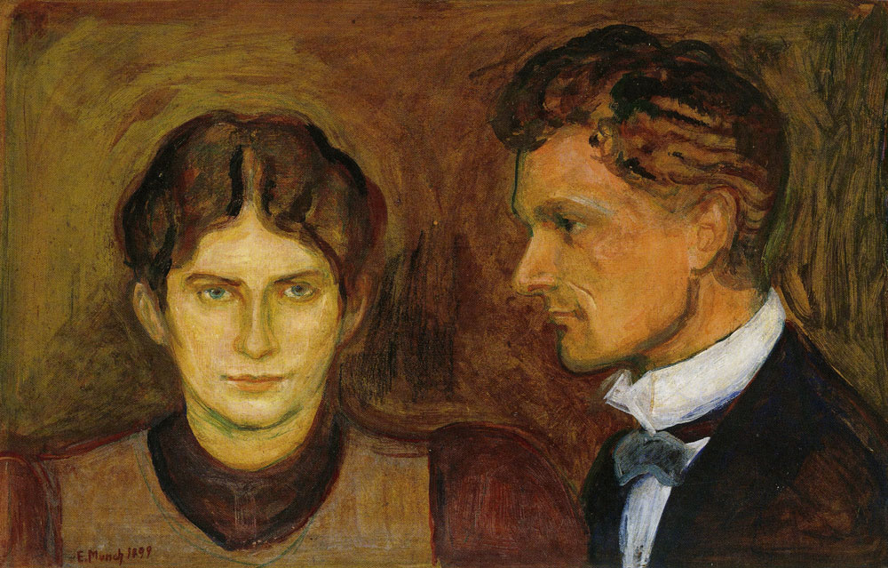 Edvard Munch - Aase and Harald Nørregaard