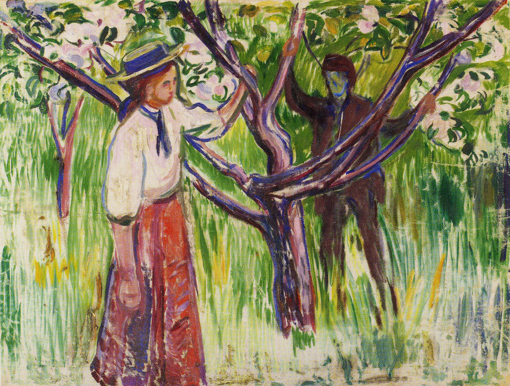 Edvard Munch - Adam and Eve