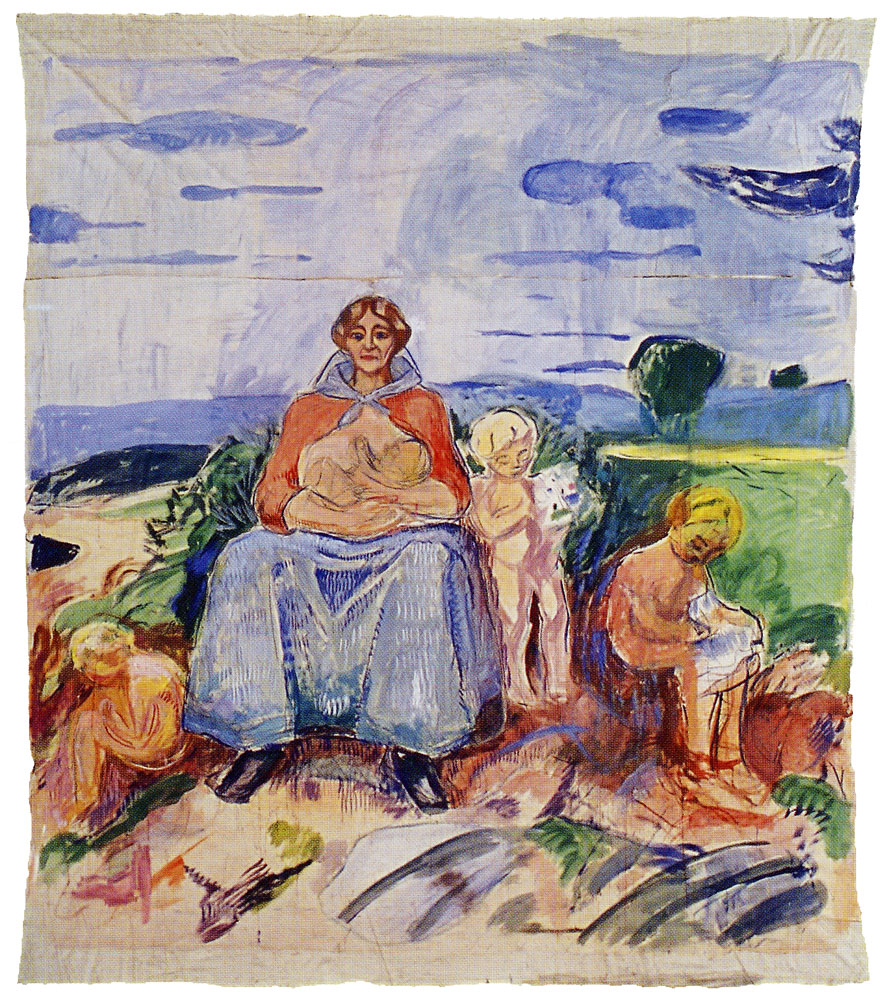 Edvard Munch - Alma Mater: Middle Part