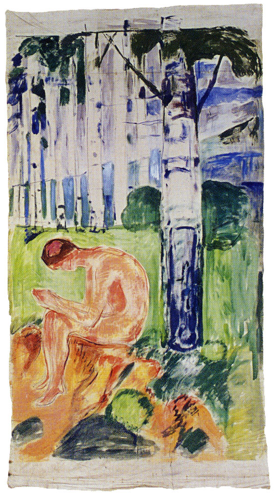 Edvard Munch - Alma Mater: Seated Youth