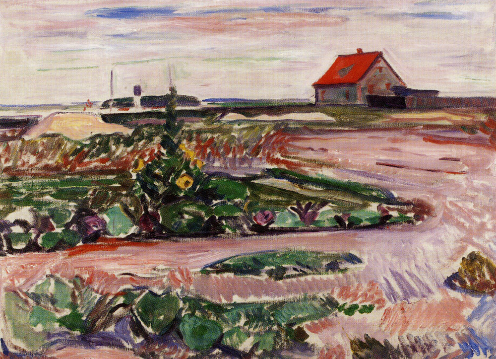 Edvard Munch - The Coast near Lübeck