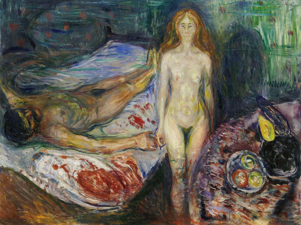 Edvard Munch - The Death of Marat