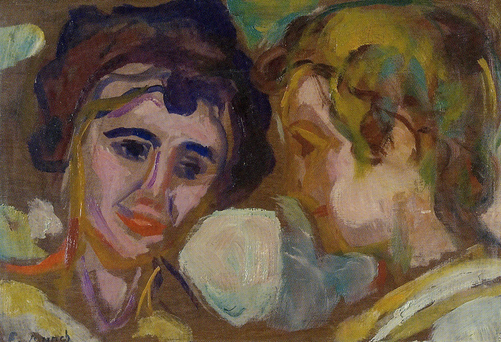 Edvard Munch - Double Portrait