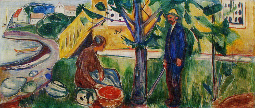 Edvard Munch - Fertility (The Freia Frieze VIII)