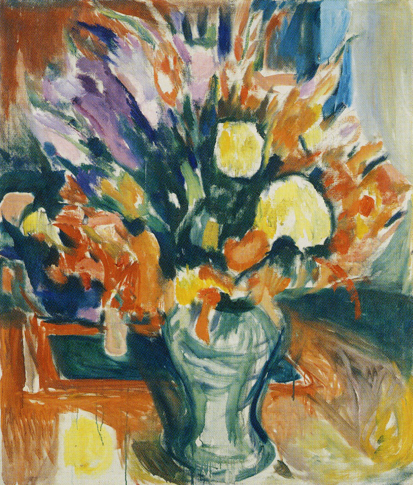 Edvard Munch - Flowers in a Vase