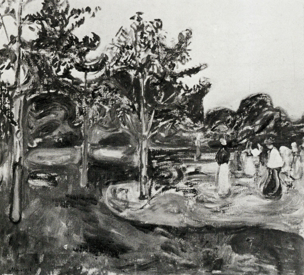 Edvard Munch - The Garden in Sunshine