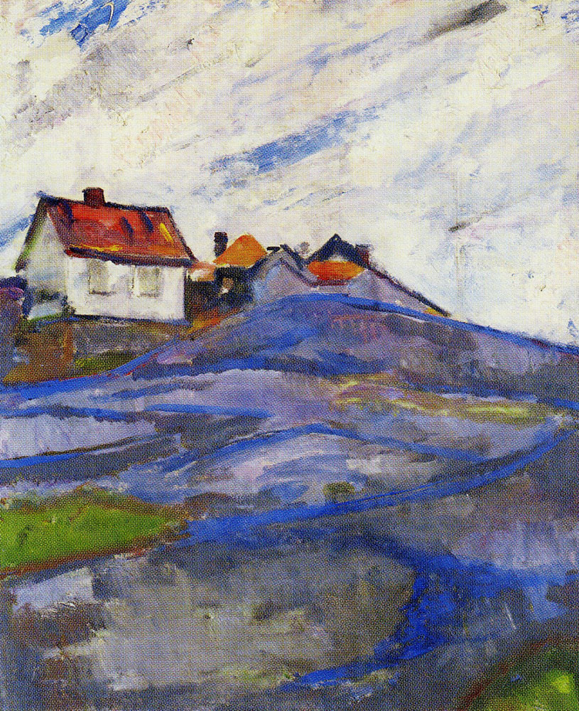 Edvard Munch - The House in the Skerries