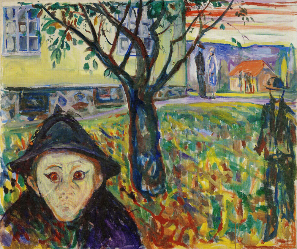 Edvard Munch - Jealousy in the Garden