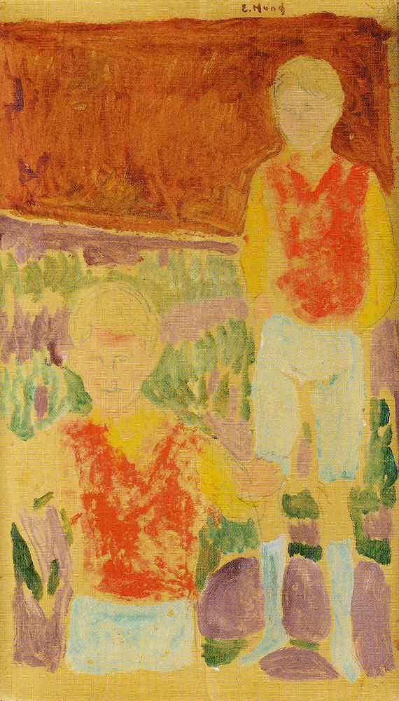 Edvard Munch - Johan Martin and Sten Stenersen