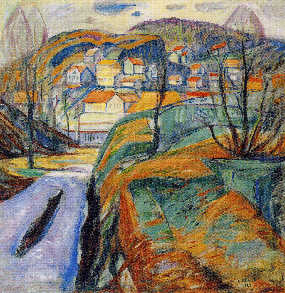 Edvard Munch - Kragerø in Spring