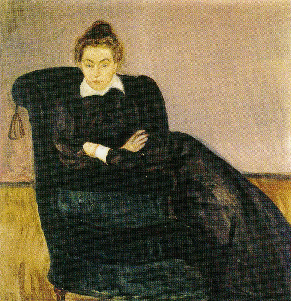 Edvard Munch - Marie Helene Holmboe