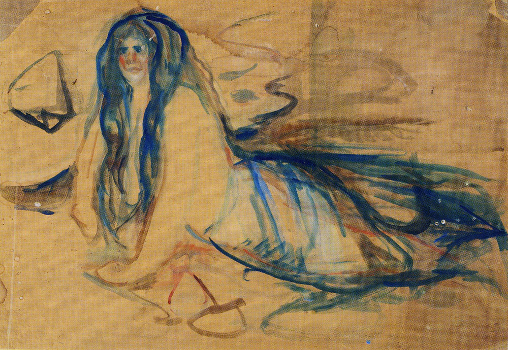 Edvard Munch - Mermaid on the Beach