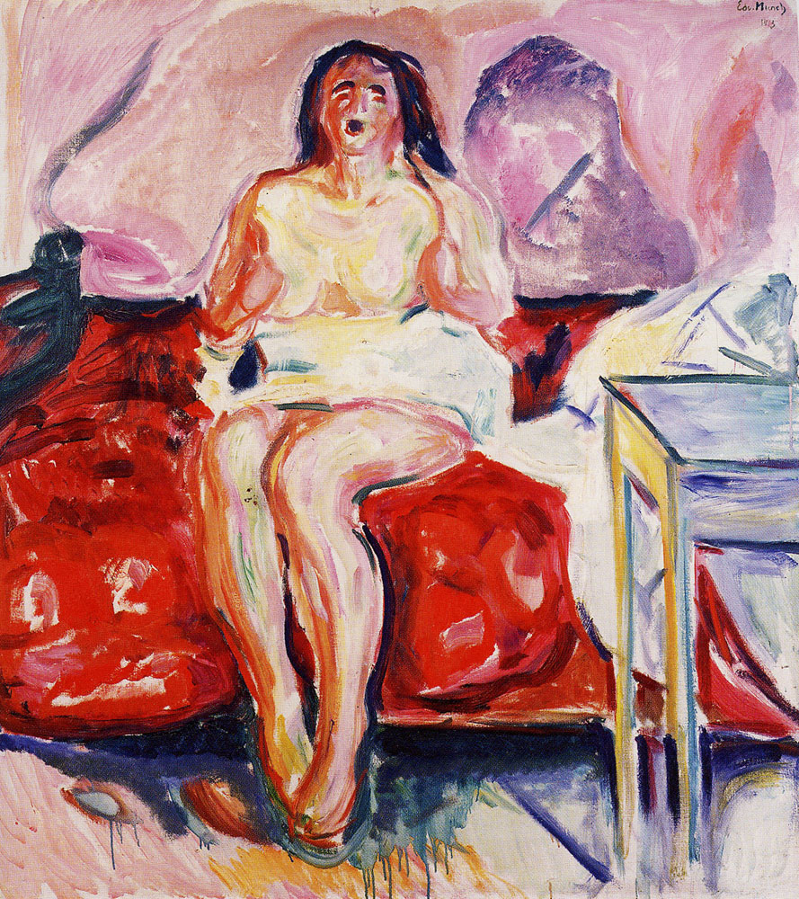 Edvard Munch - Morning Yawn