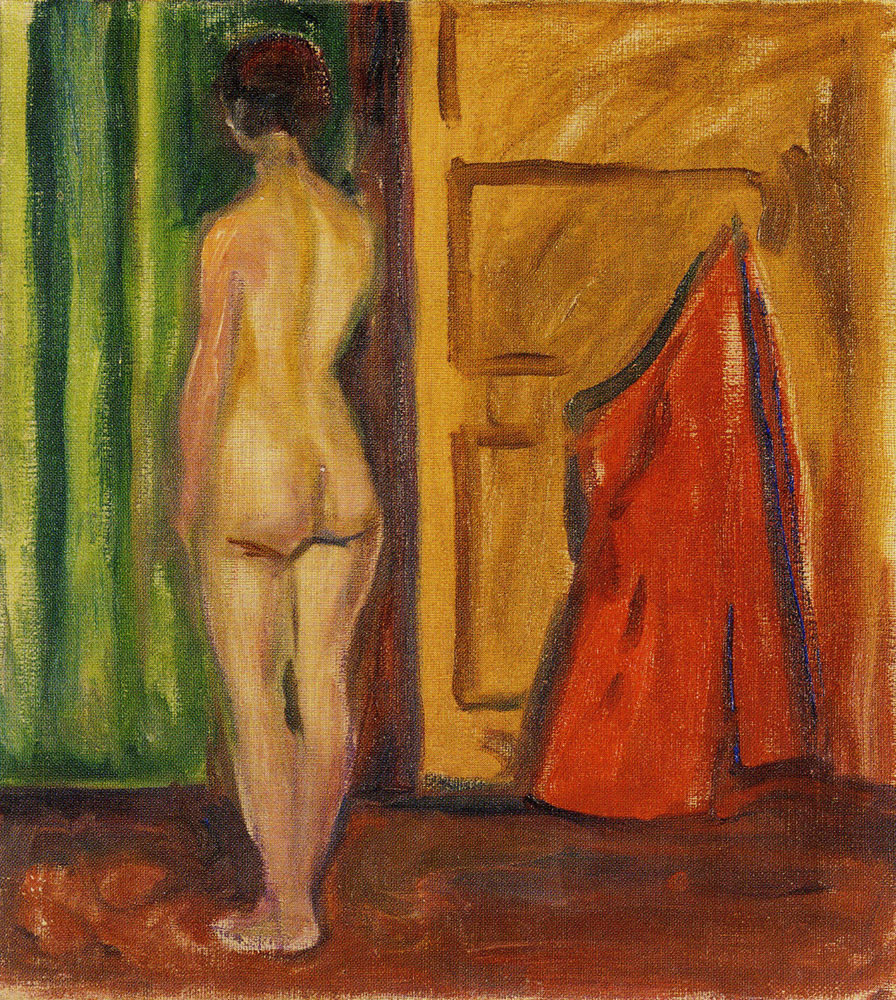 Edvard Munch - Nude with Her Back Turned