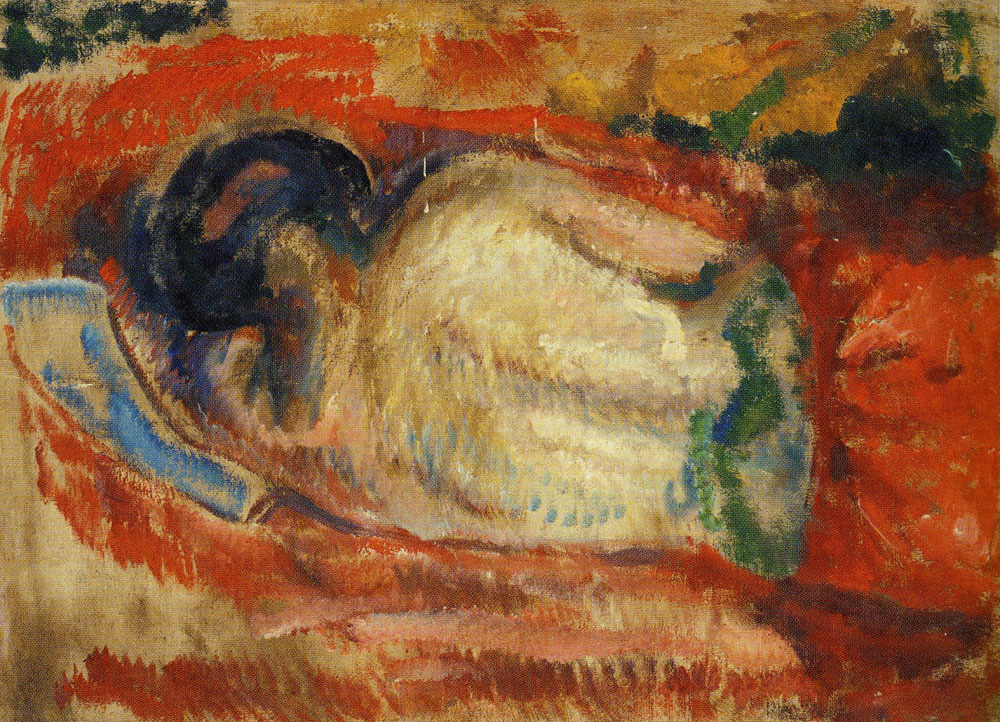 Edvard Munch - Nude Female Back