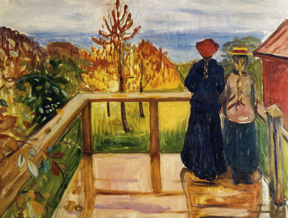 Edvard Munch - On the Veranda