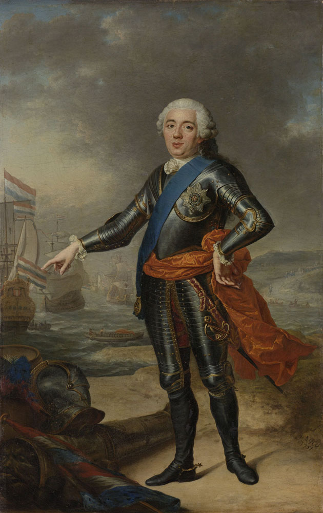 Jacques-Andre-Joseph Aved - Portrait of William IV