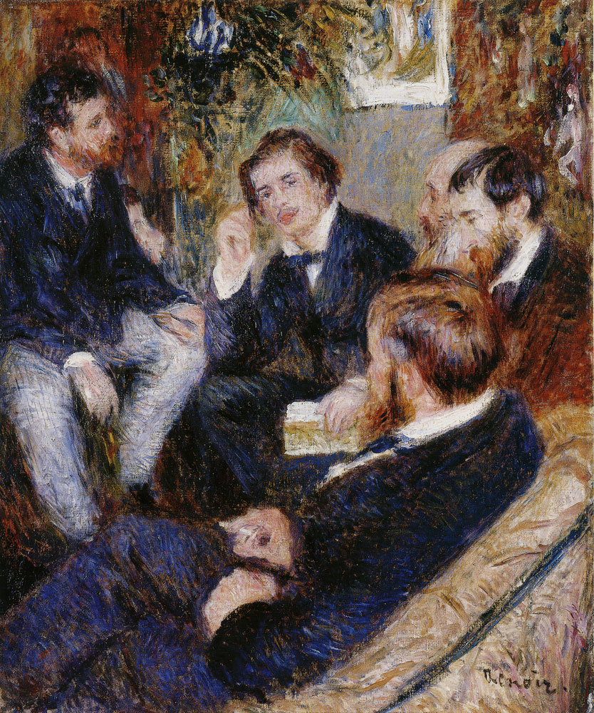 Pierre-Auguste Renoir - At Renoir's Home, Rue St.-Georges