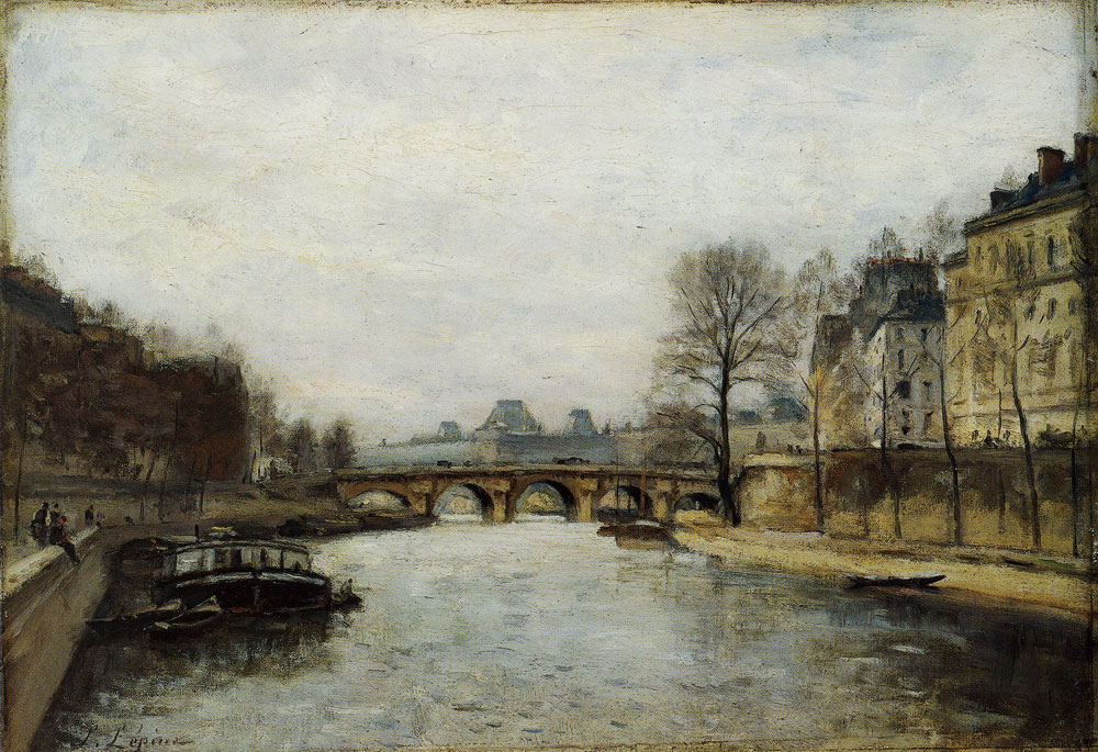Stanislas Lépine - The Pont Neuf, Paris