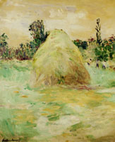 Berthe Morisot The Haystack