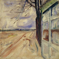 Edvard Munch Am Strom, Warnemünde