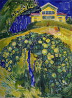 Edvard Munch - Apple Tree in the Garden