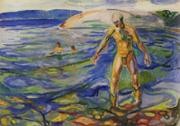 Edvard Munch Bathing Man