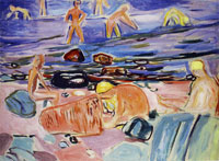 Edvard Munch Boys Bathing