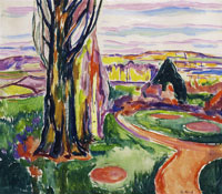 Edvard Munch - From Jeløya