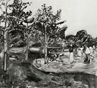 Edvard Munch The Garden in Sunshine