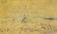 Edvard Munch The Human Mountain