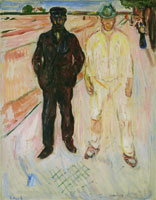 Edvard Munch - Mason and Mechanic
