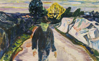 Edvard Munch The Murderer