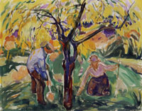 Edvard Munch - The Apple Tree