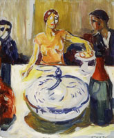 Edvard Munch The Wedding of the Bohemian