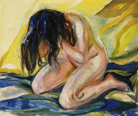 Edvard Munch - Weeping Nude