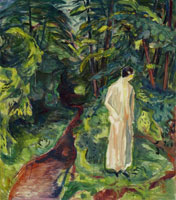 Edvard Munch Woman in the Garden