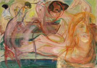 Edvard Munch Women in the Bath