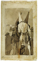 Francisco Goya - Masquerades of Holy Week in the Year '94